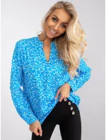 Blúzka DHJ BZ 6825.56 modrá