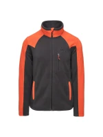 Pánska mikina Polar Monar M 92800621574 grey-orange - Hi-Tec Pánska mikina Polar Monar M 92800621574 grey-orange - Hi-Tec