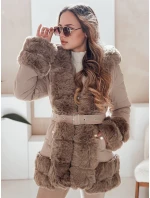 CITYGLANCE dámska zimná bunda s ťavou kožušinou FashionStreet TY5046 CITYGLANCE dámska zimná bunda s ťavou kožušinou FashionStreet TY5046