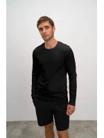 Vamp - Pánske bavlnené tričko s dlhým rukávom 20923 - Vamp