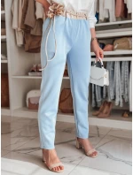 Dámske maslové nohavice s kvetmi LEGISSA modré FashionStreet UY2408 Dámske maslové nohavice s kvetmi LEGISSA modré FashionStreet UY2408