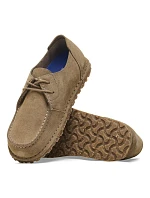 Birkenstock Pánske mokasíny UTTI LACE 1027274 GRAY TAUPE (štandardná šírka)