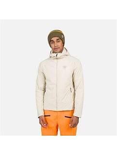 Pánska outdoorová bunda ROSSIGNOL Opside Hoodie Jkt, béžová