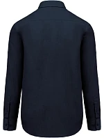 Kariban K 545 Popelínová košeľa „Jofrey“ s dlhými rukávmi 20.K545, tmavomodrá Kariban K 545 Popelínová košeľa „Jofrey“ s dlhými rukávmi 20.K545, tmavomodrá