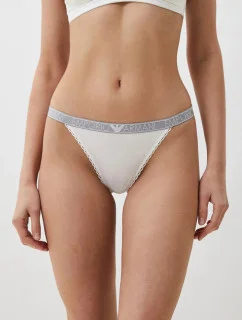 Dámske tangá 164282 4R221 00010 White - Emporio Armani