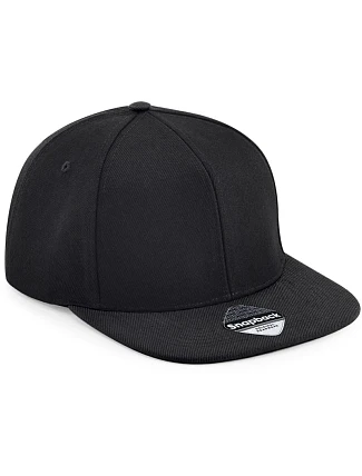 Beechfield B 661 6-panelová snapbacková čiapka „Original“ 53.0661 čierna/čierna