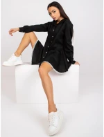 Dámske šaty-DHJ-SK-6801.63P-čierne Dámske šaty-DHJ-SK-6801.63P-čierne