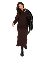 Blúzka RV BL A1006.27 tmavohnedá