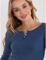 Blúzka WT BZ A1138 1.67 tmavomodrá