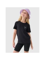 Dievčenské tričko s potlačou 4F Junior 4FJRAW24TTSHF2276-20S