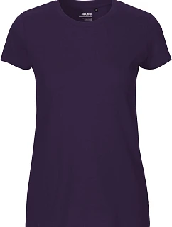 Neutral O 81001 Dámske tričko z bio bavlny 77.8101 fialové
