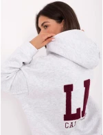 IT BL mikina H2492.66 svetlo šedá