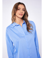 Monnari Blúzky Klasická košeľa Modrá