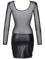 Šaty V-9219 čierne - Axami