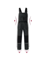 Pánske pracovné nohavice Woody ebony grey