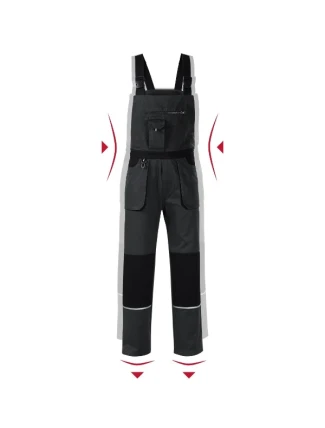 Pánske pracovné nohavice Woody ebony grey