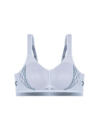 Dámska športová podprsenka Triaction Cardio Flow P EX - GRAY - sivá 00FU - TRIUMPH