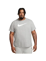 Pánske tričko Nike Sportswear Swoosh Tee Icon grey DC5094 063 pánske