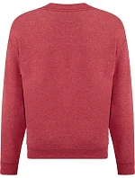 Fruit of the Loom Classic Kids Set-In Sweat Detská mikina 16.2041 vintage heather red Fruit of the Loom Classic Kids Set-In Sweat Detská mikina 16.2041 vintage heather red