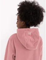 Mikina D20005M02627B2 tmavoružová