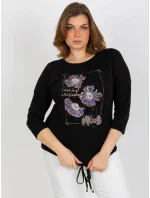 Dámska blúzka RV BZ 8457.47P čierna - FPrice