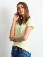 Tričko RV TS 4837.37P svetlo žltá