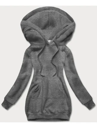 Tmavosivá dámska klokanie mikina (YS10003-5) Tmavosivá dámska klokanie mikina (YS10003-5)