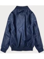 Tmavo modrá bunda typu pilotka (XW12X) Tmavo modrá bunda typu pilotka (XW12X)