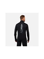 Pánska mikina ROSSIGNOL Hero Mid Layer Stretch Jkt, čierna Pánska mikina ROSSIGNOL Hero Mid Layer Stretch Jkt, čierna