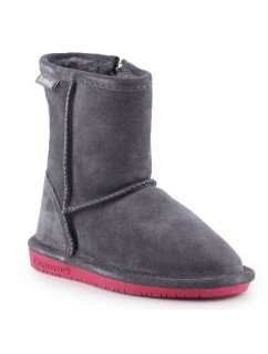 Detské zimné topánky Emma pre batoľatá 608TZ-903 Charcoal Pomberry - BearPaw