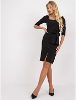 Šaty LK SK 508861.33X čierna Šaty LK SK 508861.33X čierna
