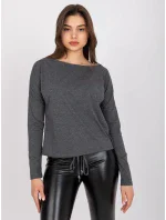 Blúzka RV BZ 5122.04P tmavo šedá