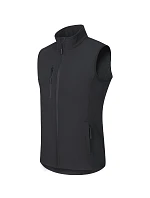 Trail pánska softshellová vesta ebony gray Trail pánska softshellová vesta ebony gray