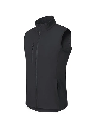Trail pánska softshellová vesta ebony gray Trail pánska softshellová vesta ebony gray