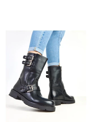 Dámska členková obuv K530 Black - Yesmile Dámska členková obuv K530 Black - Yesmile