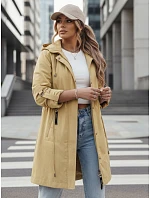 Dámska prechodná bunda parka butter TILSON FashionStreet TY4193 Dámska prechodná bunda parka butter TILSON FashionStreet TY4193