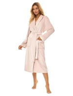 Dámsky župan L&L 2510 Aura long S-XL Dámsky župan L&L 2510 Aura long S-XL
