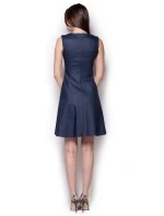 Dámske šaty M342 granat - fígľov