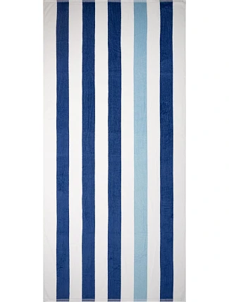 The One Towelling Towel Stripe Plážová osuška „Stripe“ 48.1056 tmavomodrá/svetlomodrá The One Towelling Towel Stripe Plážová osuška „Stripe“ 48.1056 tmavomodrá/svetlomodrá