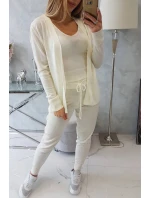 Súprava svetrov 3-dielna ecru