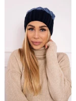 Milano fleecová čiapka K203 denim+blue Milano fleecová čiapka K203 denim+blue