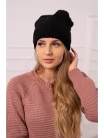 Dámska čiapka Lorena K377 čierna