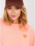 Mikina MJ BL Q2101.84 fluo orange Mikina MJ BL Q2101.84 fluo orange