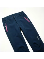 Trollkids Detské softshellové nohavice Fjell navy blue (117-114)