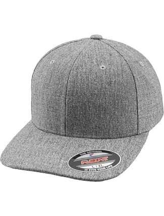 Flexfit 6277M/6277HM/6277PS 6-panelová čiapka Flexfit 55.277M, sivá melírovaná Flexfit 6277M/6277HM/6277PS 6-panelová čiapka Flexfit 55.277M, sivá melírovaná
