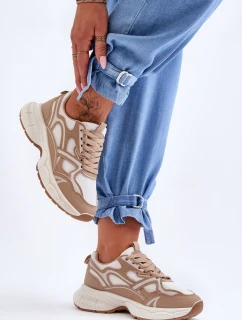 Damskie Buty Sportowe Beżowe Contiro