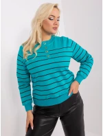 Blúzka RV BZ 9243.27P tyrkysová