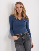 Blúzka WT BZ A1338.04 tmavomodrá