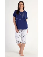 Dámske capri pyžamo Butterfly
