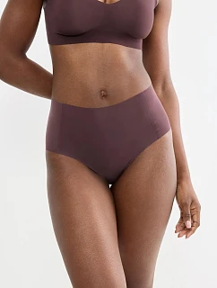 Vysoké nohavičky sloggi ZERO Feel 2.0 High waist, hnedé Merlot – SLOGGI